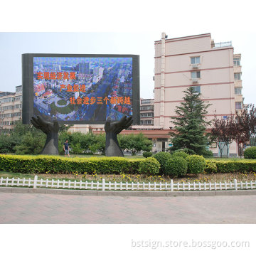 P16 DIP Full Color Outdoor Advertising LED Screen Sign